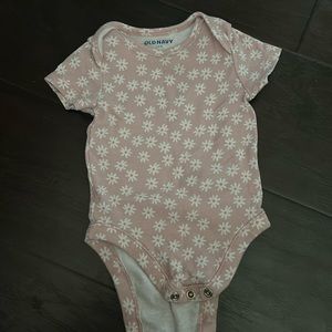 3-6 months old navy onesie